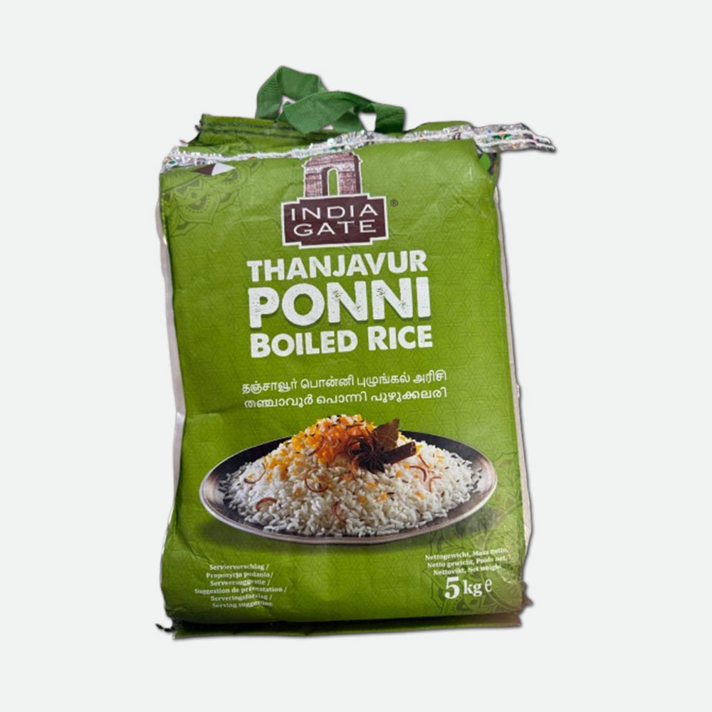 Indiagate Ponni Boiled Rice 5kg